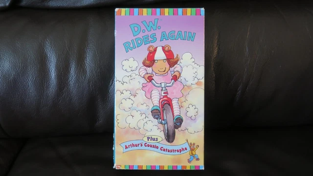 Arthur Back Rides ARTHUR D.W. RIDES Again VHS 1998 Sony Wonder PBS Kids $15.00 - PicClick CA
