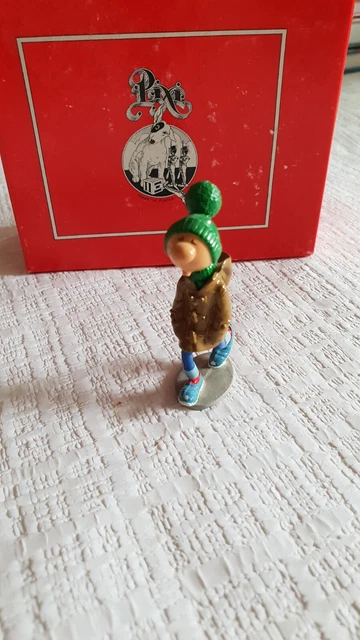 Figurine Mini Pixi - Gaston Lagaffe En Duffle-coat - Édition Limitée 1998, 250 Ex, Certificat