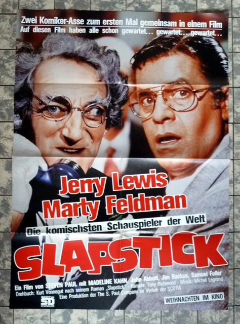 SLAPSTICK * JERRY LEWIS, MARTY FELDMAN A1Filmposter ATeaser Ger 1
