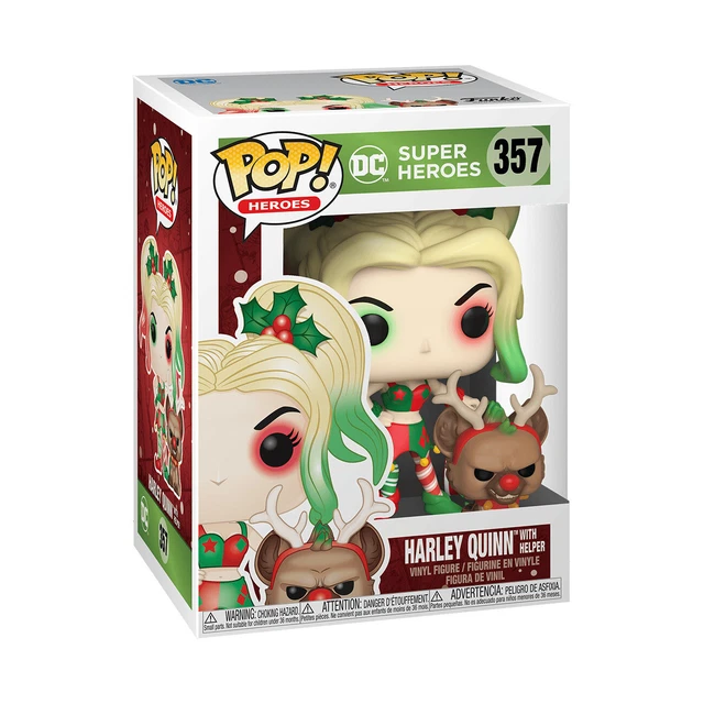 Funko Pop! DC: Harley Quinn with Helper Vinyl Figure