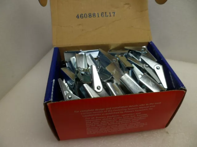 1/4-20 Spring Toggle Wing Steel Zinc Lot Of 100 Pieces Part# 04220-Pwr Nib Nos