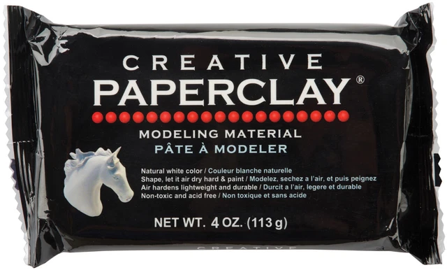 Creative Paperclay Modelliermaterial 4oz - weiß 0813