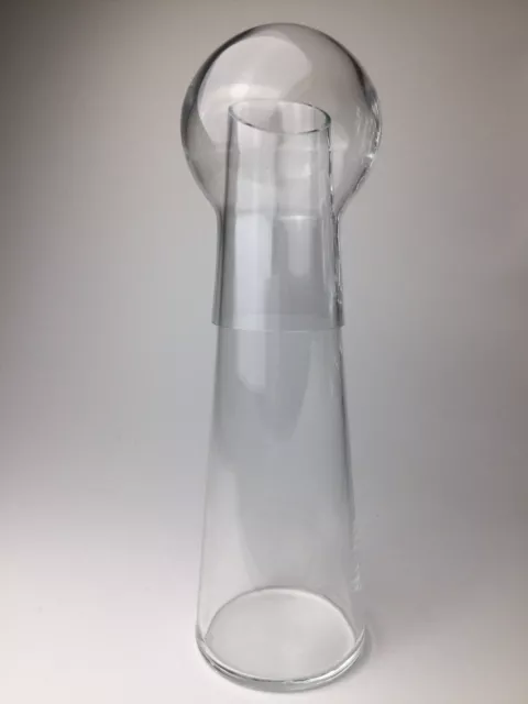 Flasche Decanter Crystal Bohemia Original Korken Wein Sammlung Probierlöffel