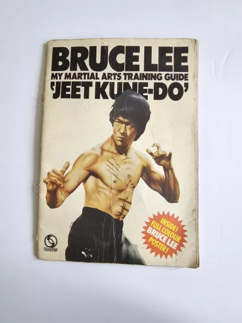 BRUCE LEE My Martial Arts Training Guide “Jeet Kune Do” NO POSTER INCLUDED