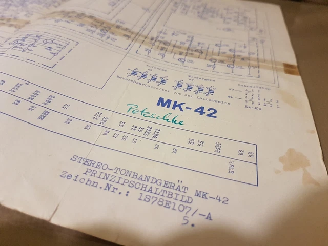 BRG MK42 quadro elettrico schema elettrico