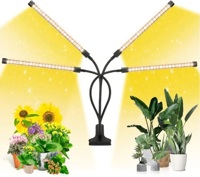 Lampe De Plante Lampe De Croissance Horticole Spectre Complet Avec  Chronométrage 45W