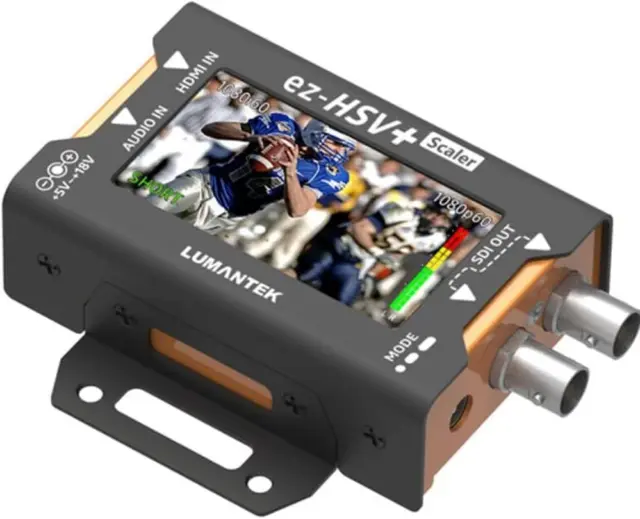 Ez-Hsv+ HDMI to SDI Converter with Display and Scaler