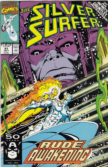 The Silver Surfer (An Infinity War Crossover)  #51 Vf  Marvel Comics