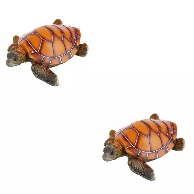 Aquarium Decor Fish Tank Ornament Resin Turtle Aquarium Turtle