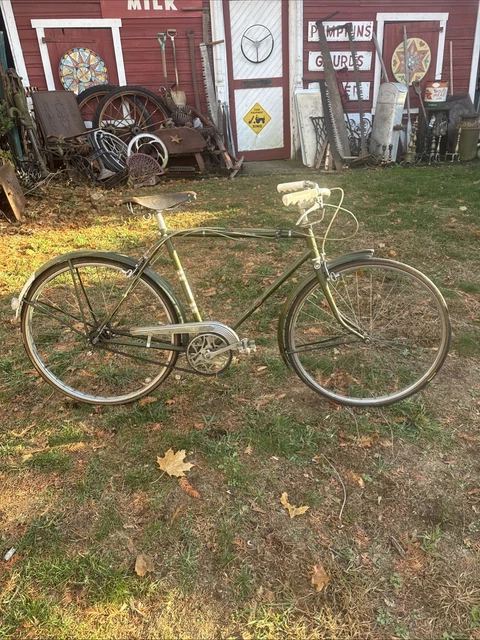 Vélo Raleigh Sprite 3 Vitesses – Pour Pièces – Vintage Avec Selle à Ressorts