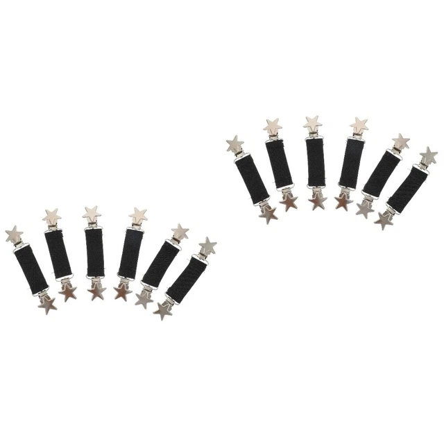 12 pz clip per guanti elastici per tessitura clip per bambini supporto centro