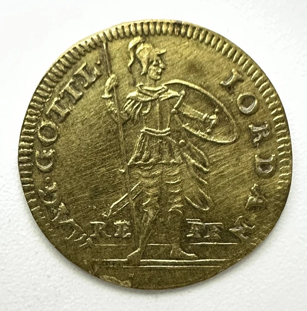 Jeton Royal Louis XV En Laiton – Pièce De Collection Et Jeton De Compte Ancien