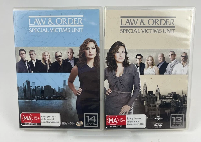 LAW AND ORDER - Special Victims Unit Season 13 & 14 Complete DVD Set