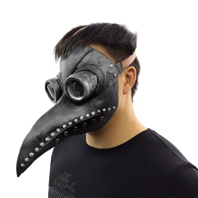 Pest Arzt Maske Halloween Kostüm Lange Nase Schnabel Cosplay Gothic Steampunk