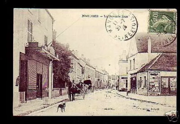 E00103+ Cpa 94 Mandres La Grande Rue