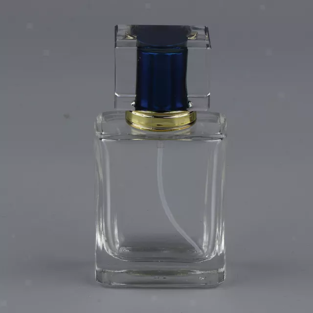 50ml Parfum Flakon LEER GLAS Flasche + Pumpe NEU Parfüm-Zerstäuber