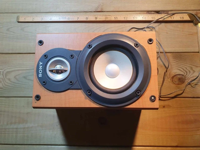 Micca OoO Center Channel Bookshelf Speaker With 3-Inch Woofers And Silk Tweeter Dark Walnut Each