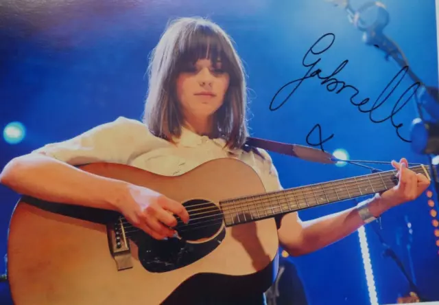 Gabrielle Aplin , Autographed 10 X 8 Photograph.