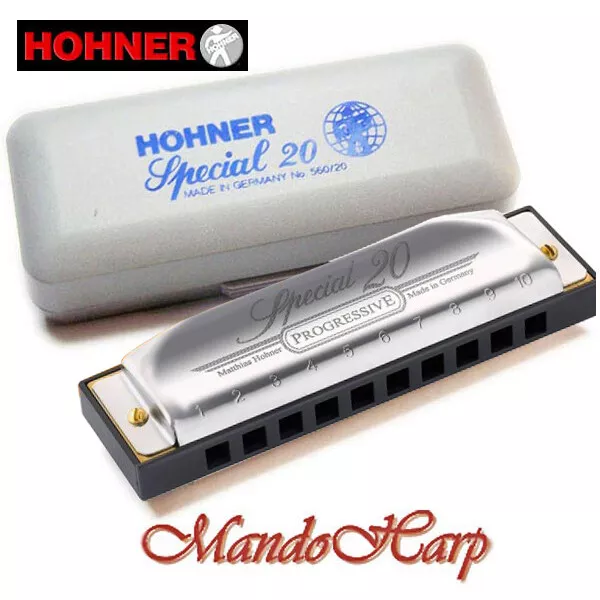 Hohner Harmonica - 560/20 Special 20 (SELECT KEY) NEW