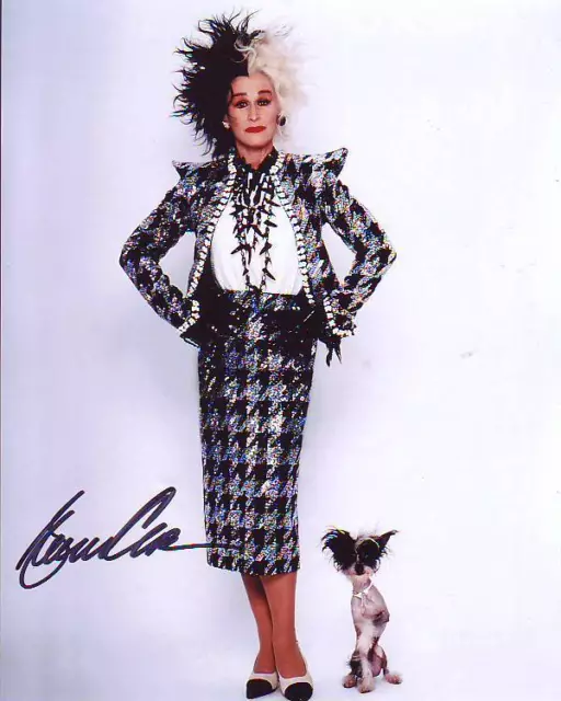 GLENN CLOSE signed autographed 8x10 101 DALMATIANS CRUELLA DE VIL photo