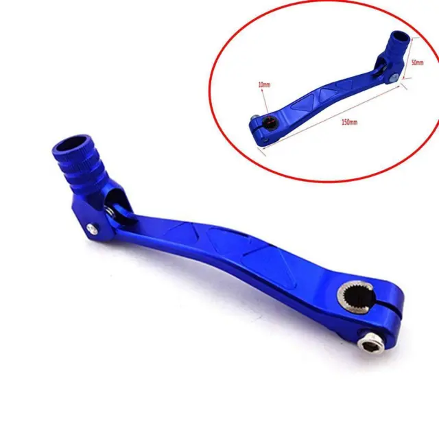 Aluminium Alloy Universal Fit For Motorcycle 1pcs Blue 5.91in Gear Shift Lever