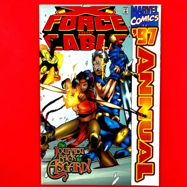 X-Force and Cable Annual 1997 Marvel NM- Shatterstar Valkyrie Hela Warpath
