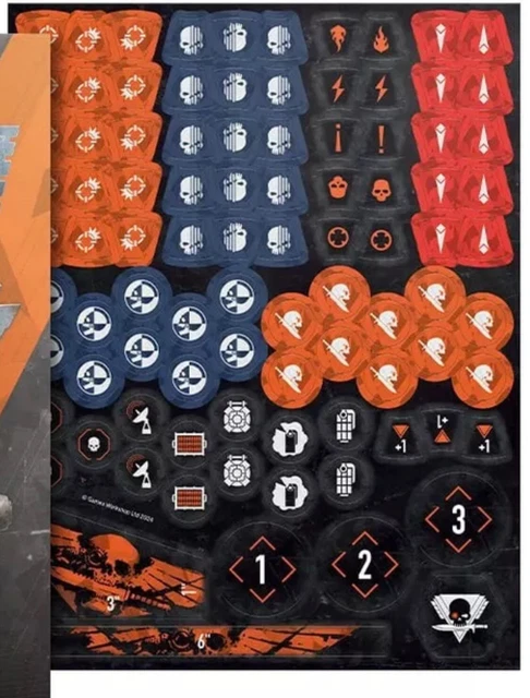 WARHAMMER 40K KILL Team Hivestorm Token Sheet £7.50 - PicClick UK