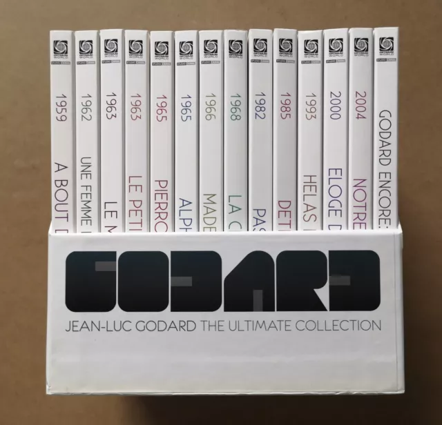Jean-Luc Godard 14 Disc UK DVD Box Set 13 Films - The Ultimate Collection 2