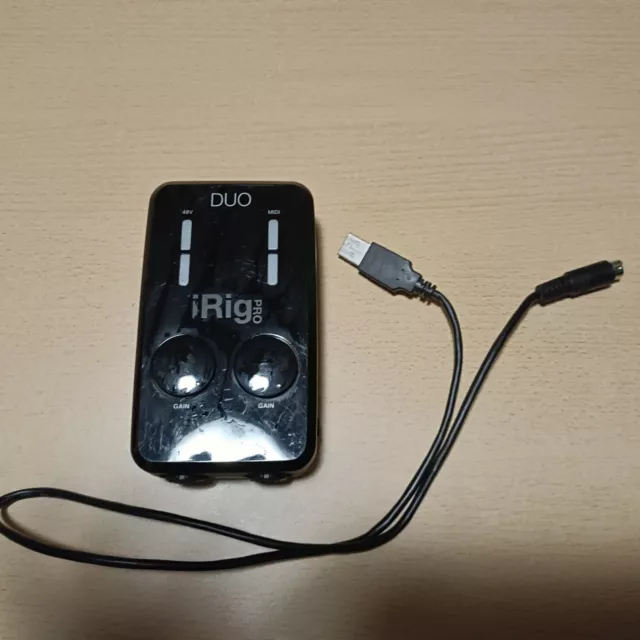 iRig PRO Duo I/O - interface 2 canaux audio/midi