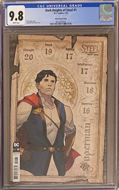 Dark Knights of Steel #1 Putri 1:25 Retailer Incentive Variant CGC 9.8
