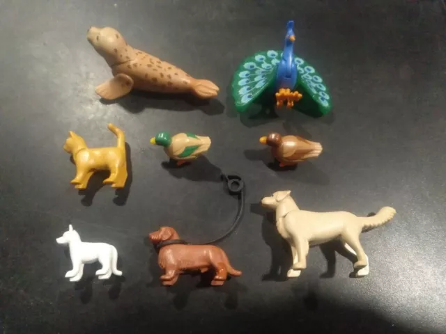 Playmobil Animales Variados, Perro ,Gato , Pato , Pavo Foca 1 - Piezas - 26/1/22