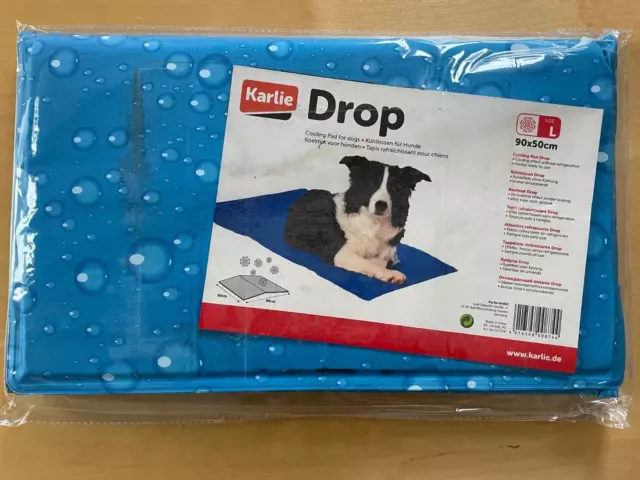 Karlie Kühlmatte Drop aus Gel für Hunde Size L; 90x50cm