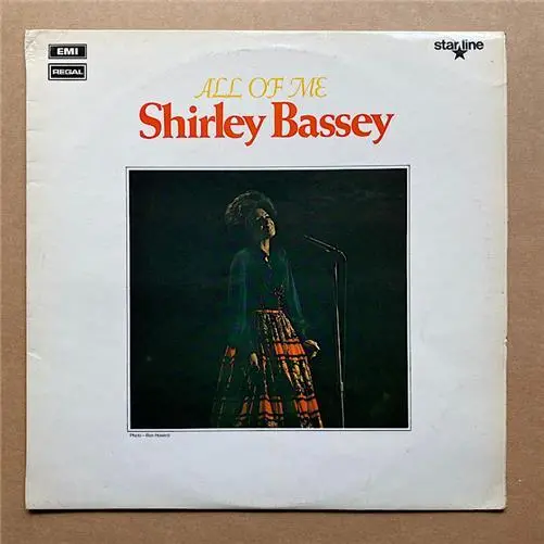 SHIRLEY BASSEY ALL OF ME LP 1970 compilation - light signs of use UK