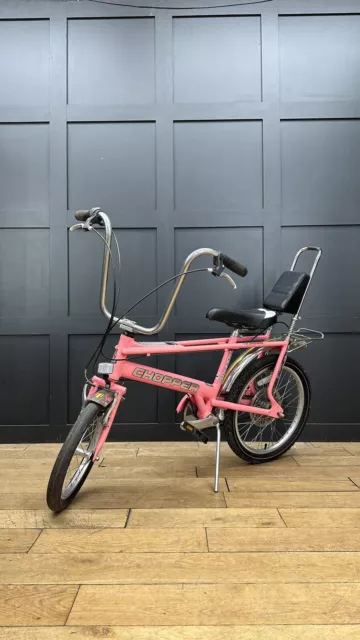 Retro Rare Raleigh Chopper Bike / Vintage Bicycle/ Pink Chopper MK3