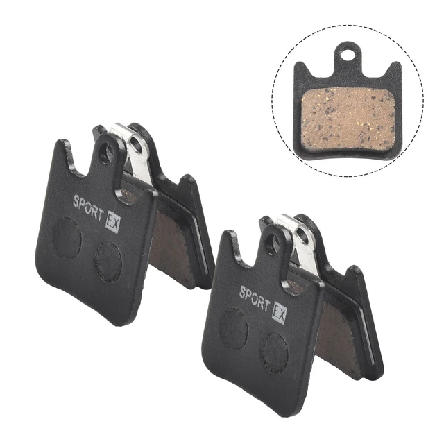 Lot De 2 Paires Plaquettes Frein Vélo Shimano Avec Ailettes - Pour XTR, DEORE XT, SLX, DEORE, ALFINE