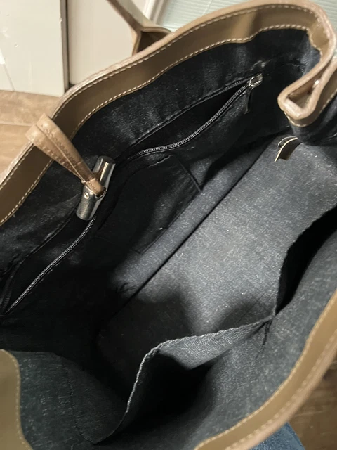 LongChamp Roseau handbag Croc Embossed Beautiful 5