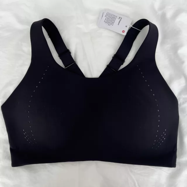 NWT Lululemon Air Support Bra High Support Cross Back Rose Pink Black  Apricot 