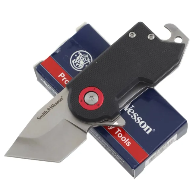 Smith & Wesson S&W Benji Framelock Folding Pocket Knife Black G10 Handle