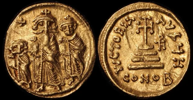 ANCIENT BYZANTINE Heraclius 610-641AD Gold AV Solidus (4.44g) Constantinople.