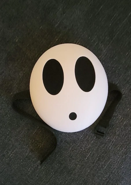 Super Mario Shy Guy 3D Printed Mask / Mascara Shy Guy de la pelicula Super Mario
