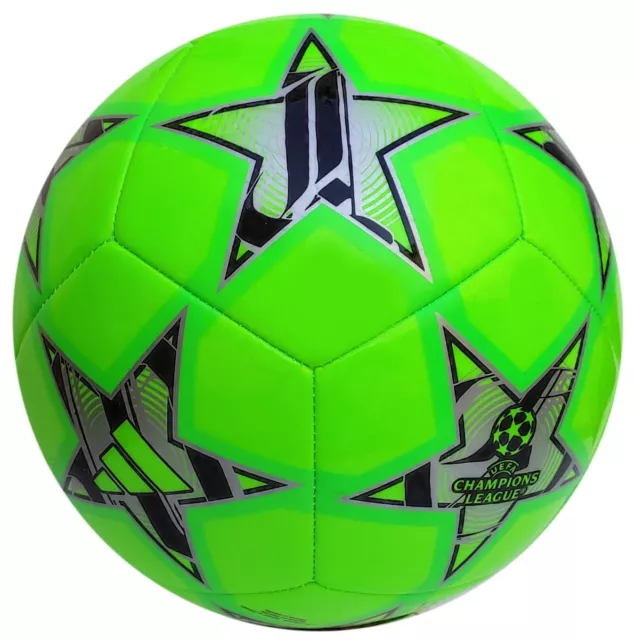 Adidas Fußball Finale UCL 2023 Ball Sterne Fußball UEFA Champions League grün