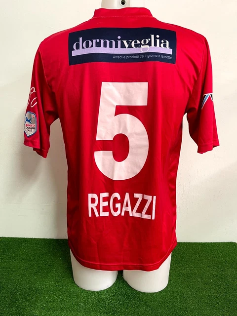 MAGLIA LOCARNO MATCH WORN INDOSSATA SHIRT JERSEY VINTAGE