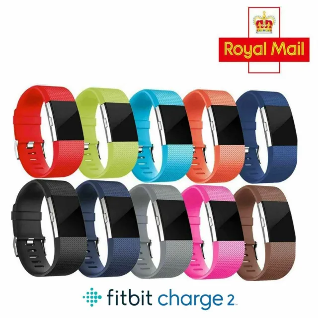 Fitbit Charge 2 Strap Band Wristband Watch Replacement Silicone Watch Band