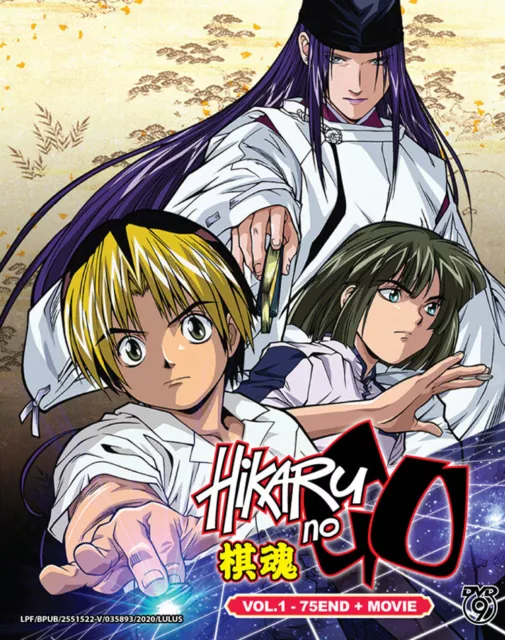 Anime DVD Hikaru No Go (Vol.1-75 End + Movie) *English Subtitle* + Free Shipping