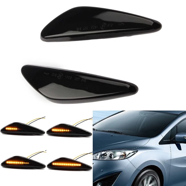 2010-13 Per Mazda 5 Mazda5 (CW) Luce Laterale Indicatore Luce Giallo Lato