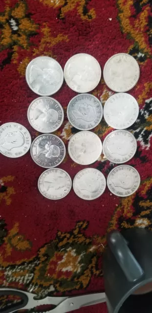 Canada Collection 13 Silver Dollars.