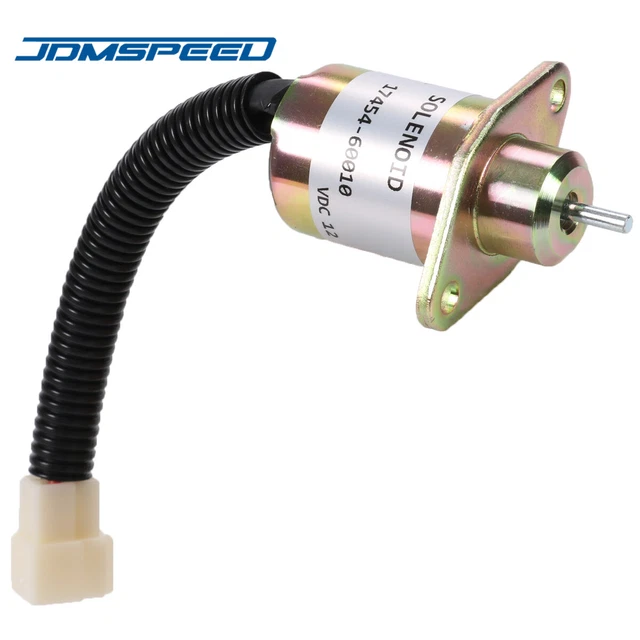 FUEL SHUT OFF Solenoid For Yanmar Kubota 1745460010 1759460014 VDC 12