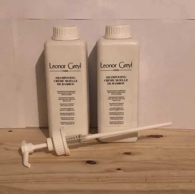 Leonor Greyl Shampoo Crème De Bamboo Salon Size 1000ml X 2 retails For $320