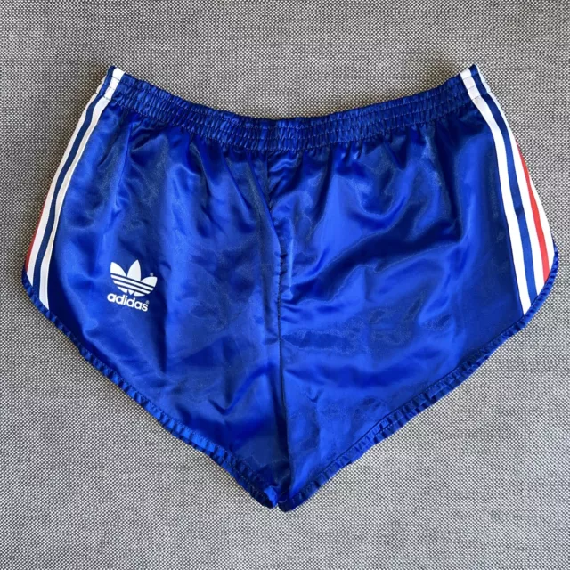 Short Sprinter Adidas Nylon Glanz Shiny Vintage - MEDIUM -  MEGA RARE