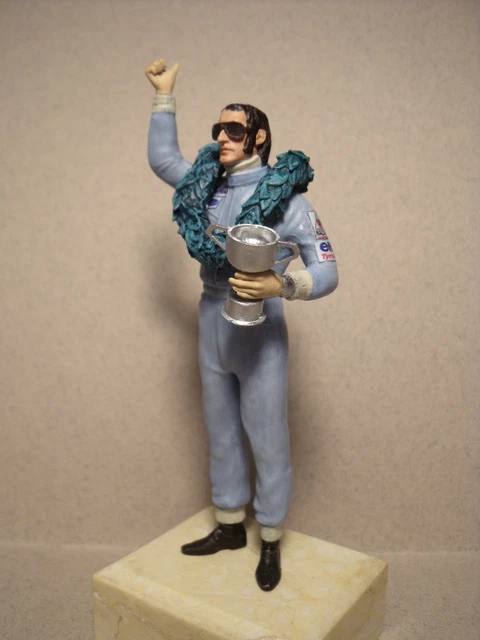 Figurine Lewis Hamilton 1/18 Non Peinte – Résine, Pour Exoto Minichamps Spark, Vroom